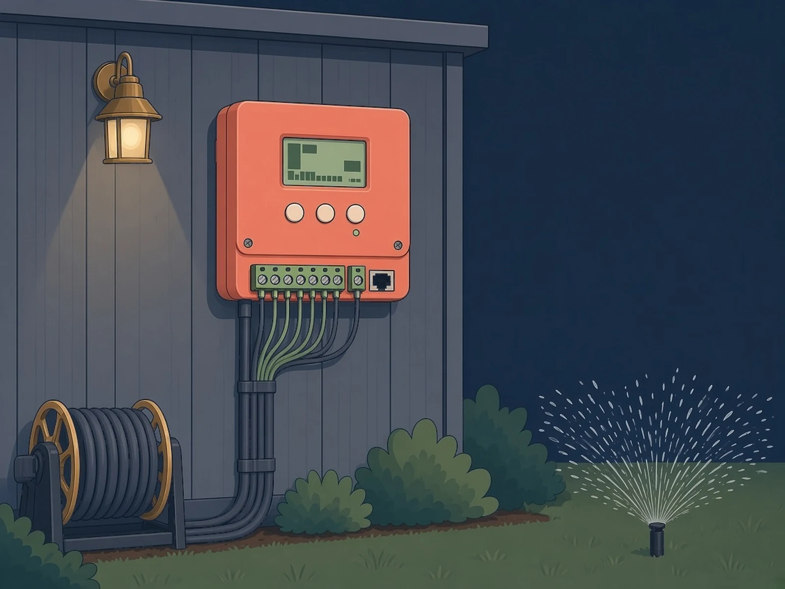 OpenSprinkler: open-source smart irrigation controller