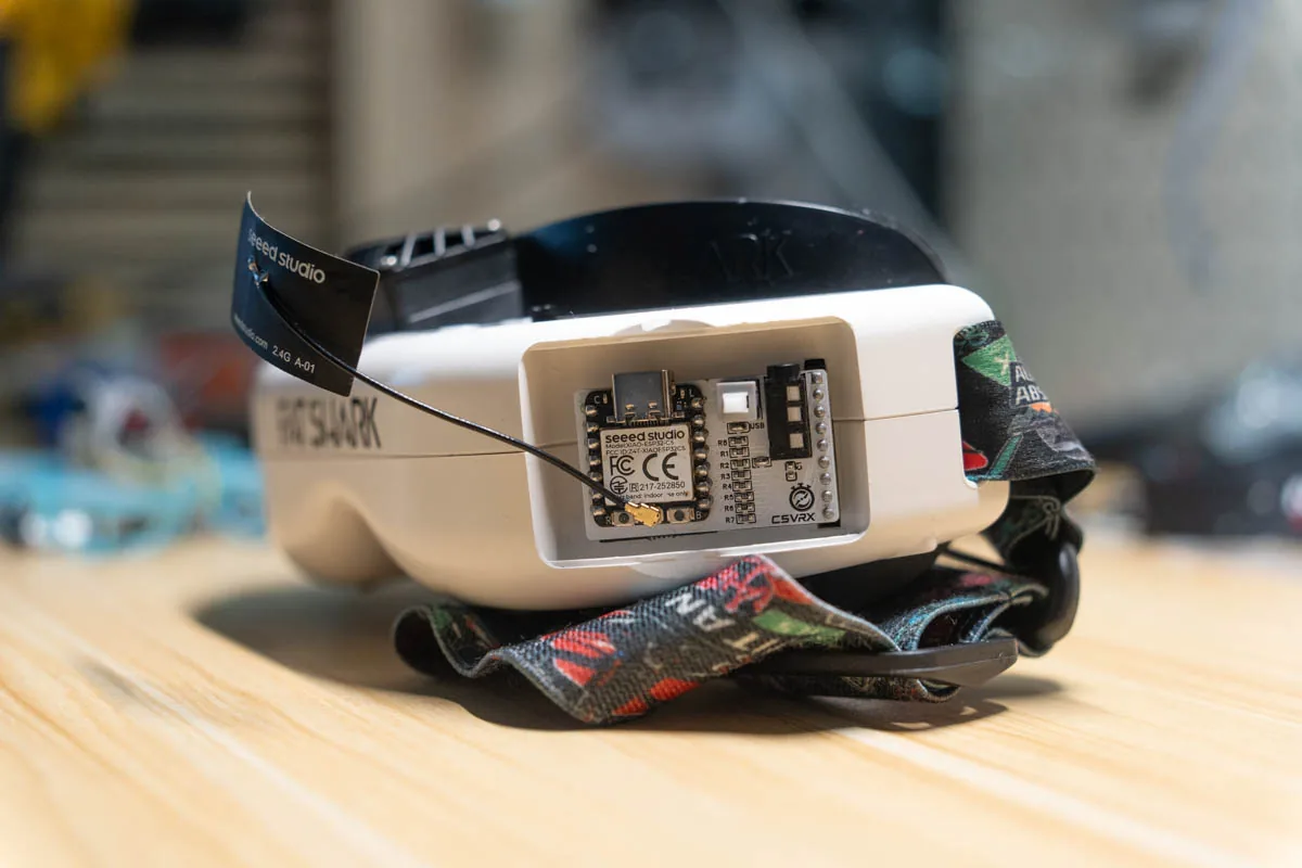 C5VRX: watch 5.8 GHz FPV drone video on a $7 XIAO ESP32-C5 photo 2