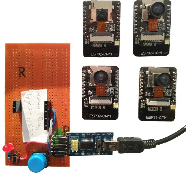 Expanded ESP32-CAM webcam server