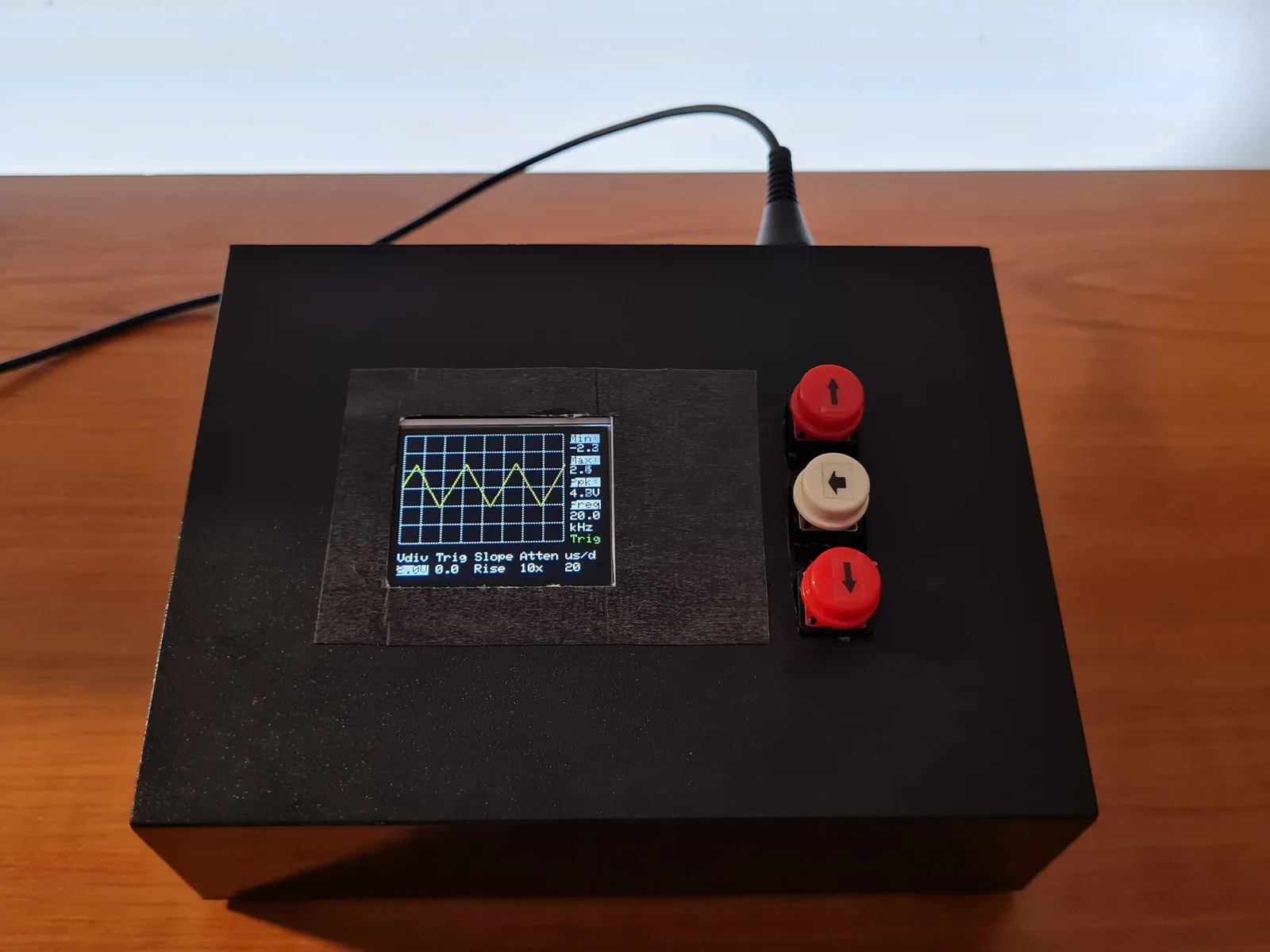 pillScope Plus: STM32F401 Black Pill educational oscilloscope