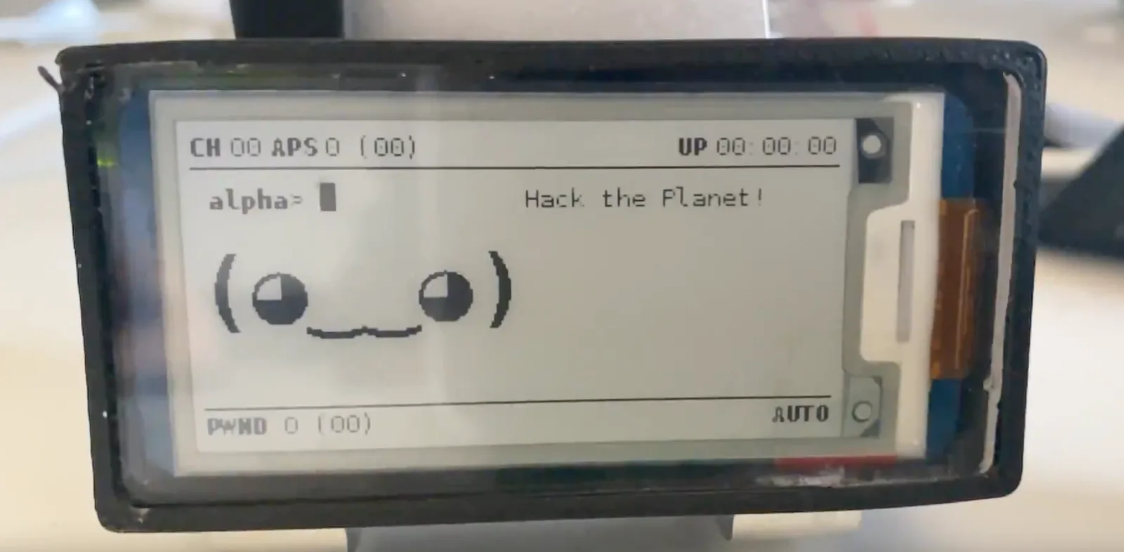 Pwnagotchi: e-ink Wi-Fi learning pet on Pi Zero
