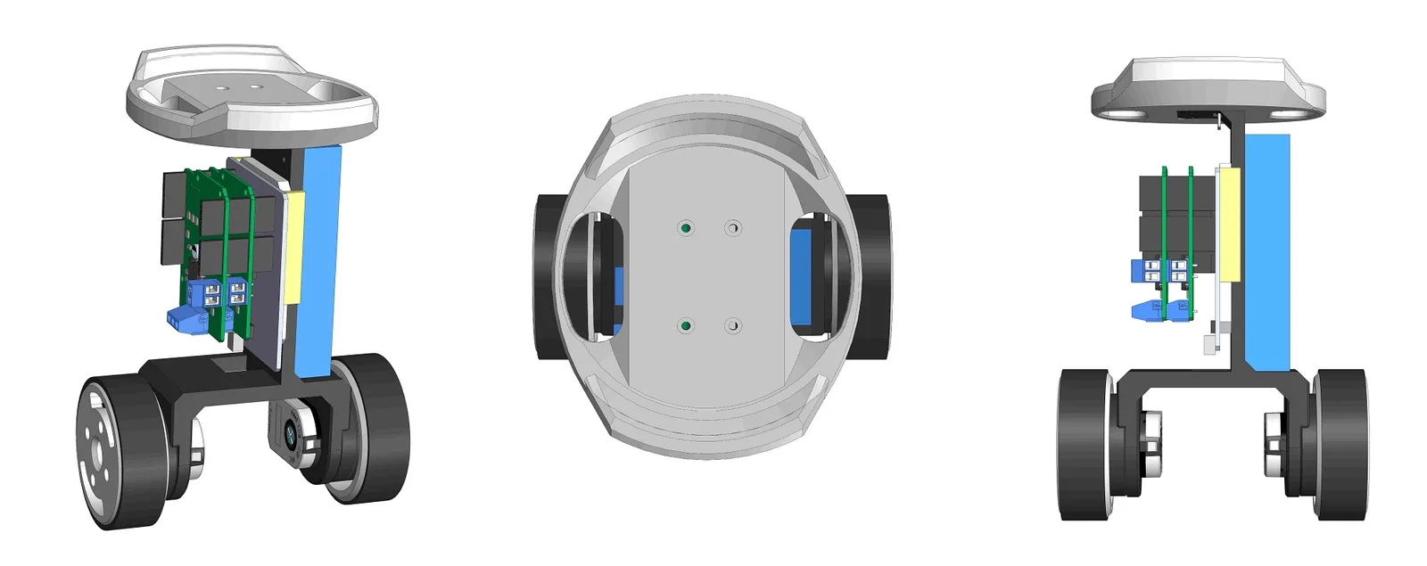 SimpleFOC Arduino balancer: BLDC two-wheel balancing robot