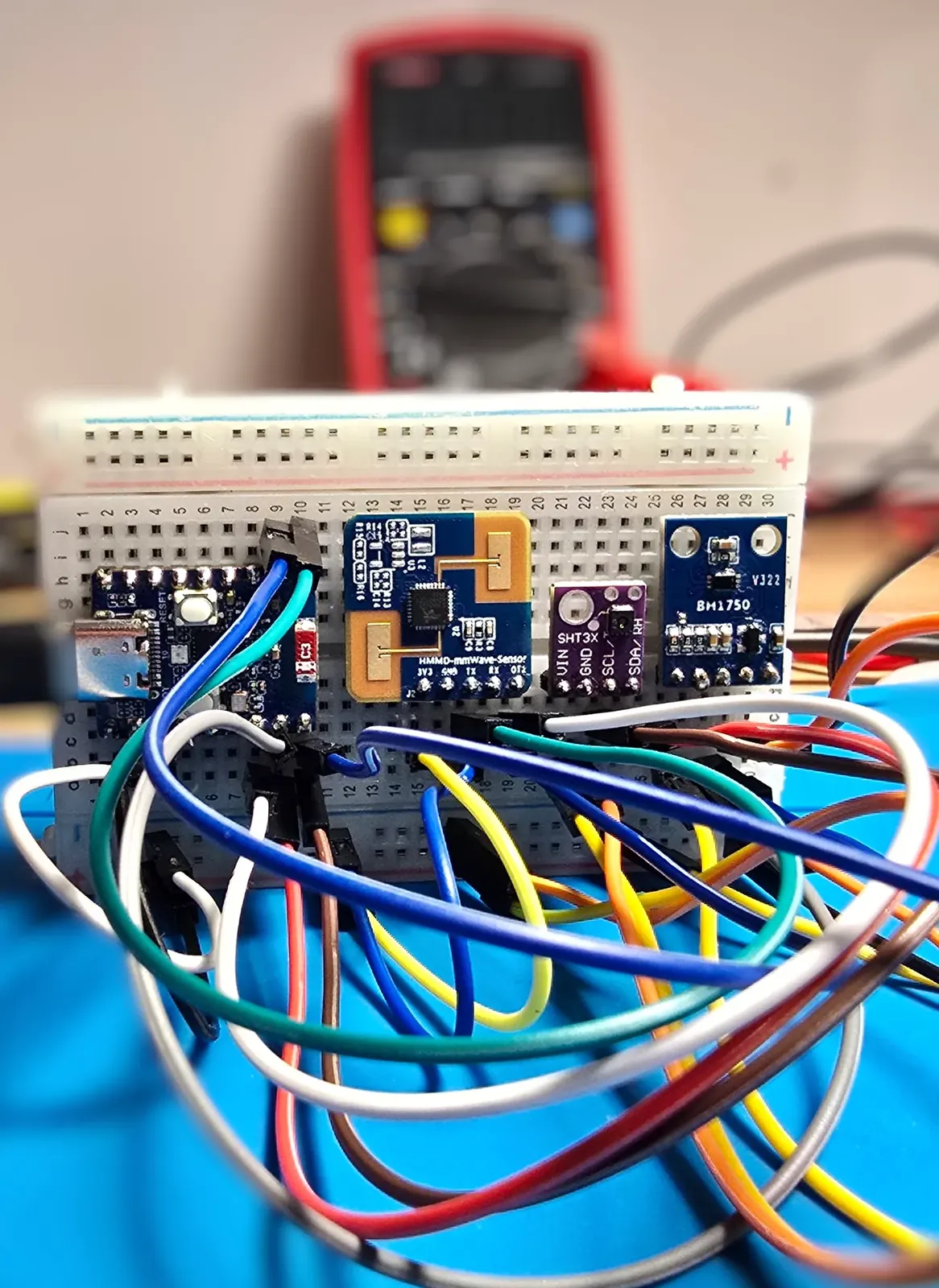 whisli sense: ESP32 mmWave presence sensor with climate and light