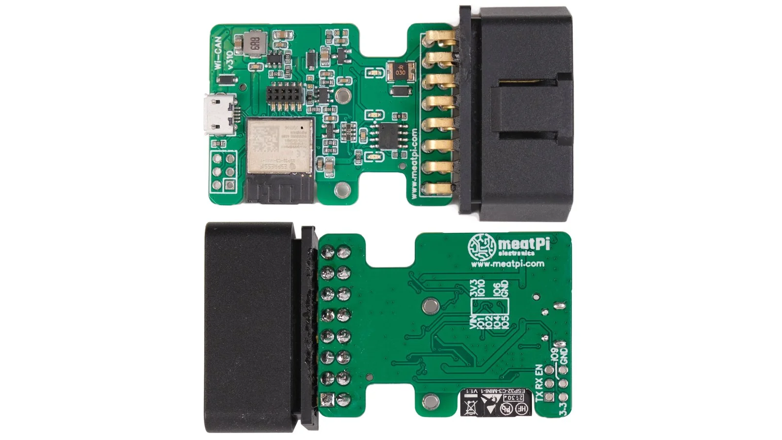 WiCAN: open-source ESP32 OBD-II adapter with Home Assistant photo 3